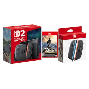 Switch 2 Console with Zelda Breath of the Wild with Extra Joy Cons Switch 2 Console with Zelda Breath of the Wild with Extra Joy Cons