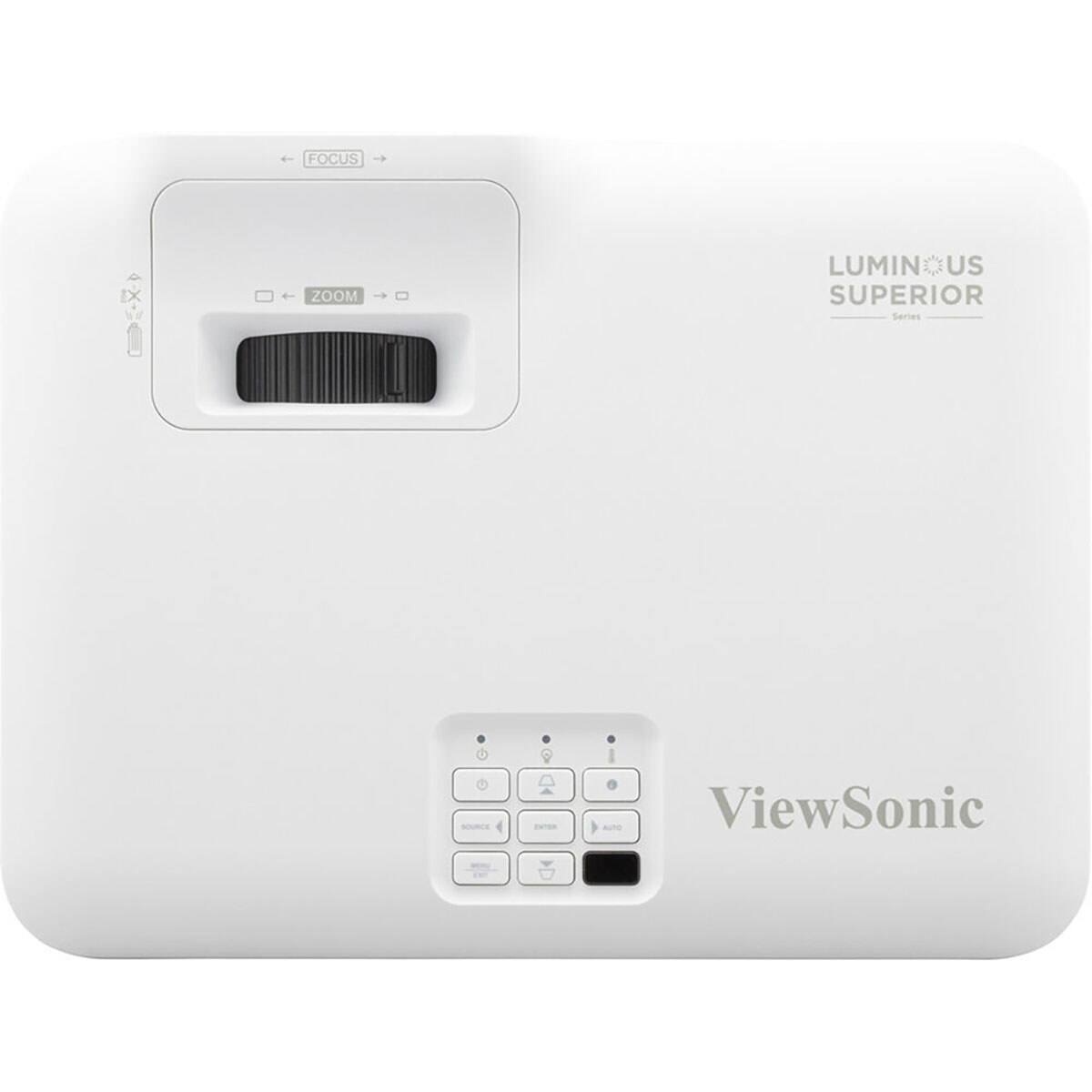 FOCUS  
ZOOM  
LUMINUS SUPERIOR Series  
SOURCE  
EXTER  
AUTO  
ViewSonic