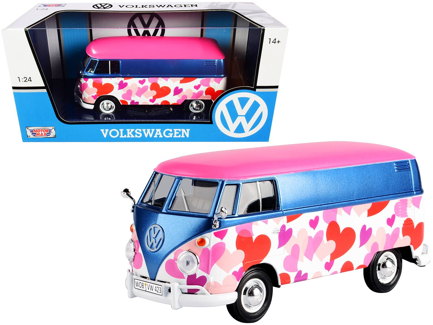 OS 100 VOLKSWAGEN V 14+ 1:24 MOTOR MAX VOLKSWAGEN WOB 5 VW 423