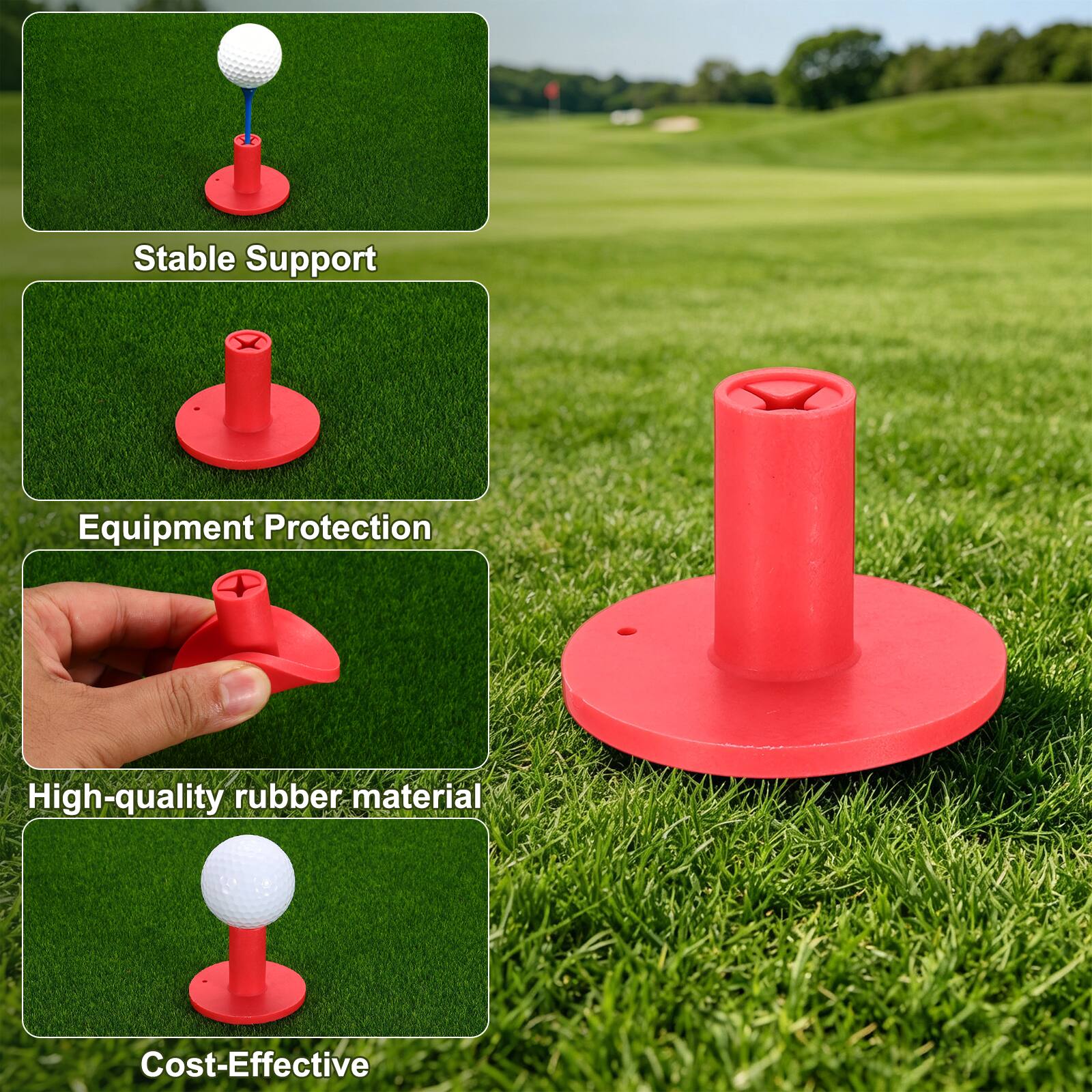 Stable Support  
Equipment Protection  
High-quality rubber material  
Cost-Effective