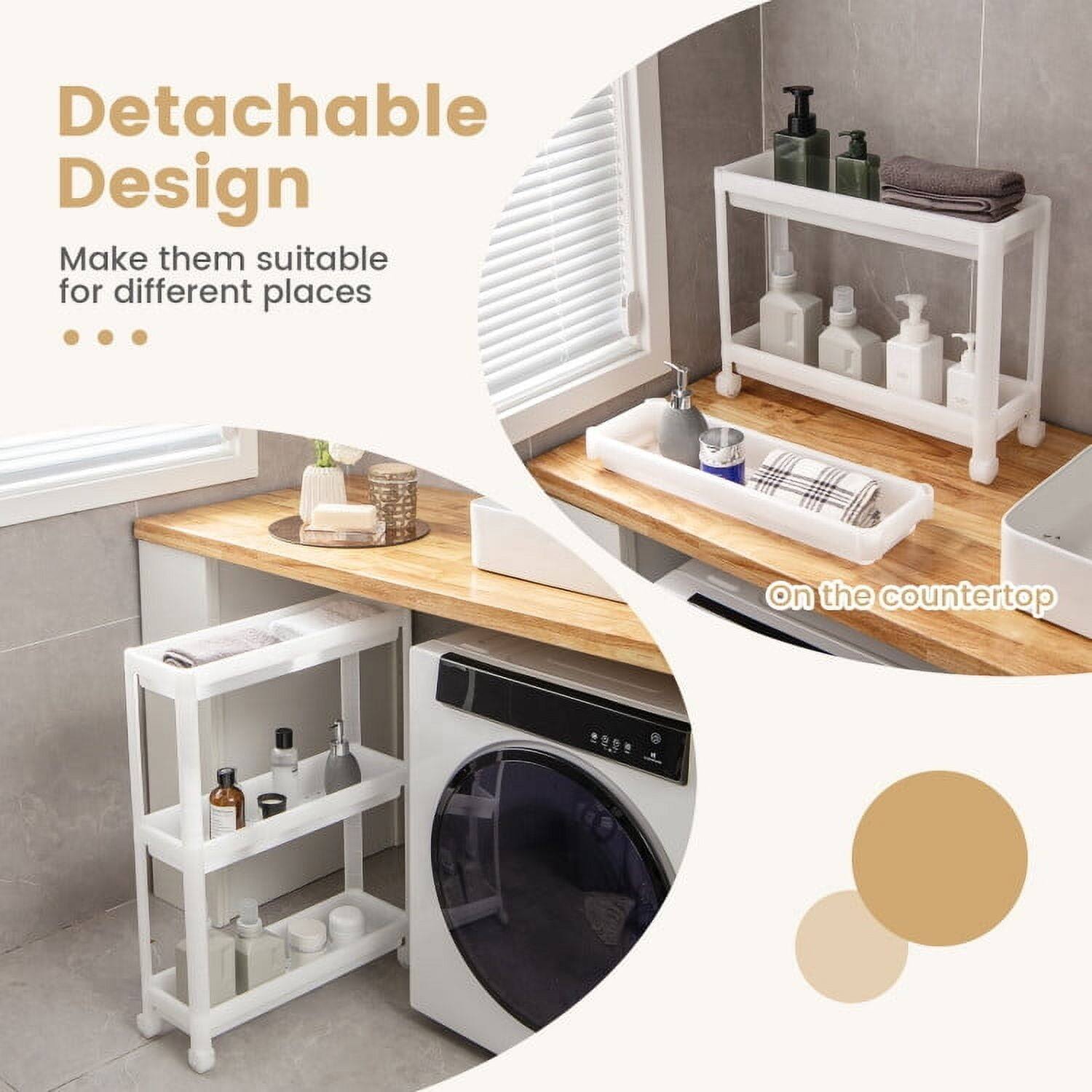 Detachable Design  
Make them suitable for different places on the countertop
