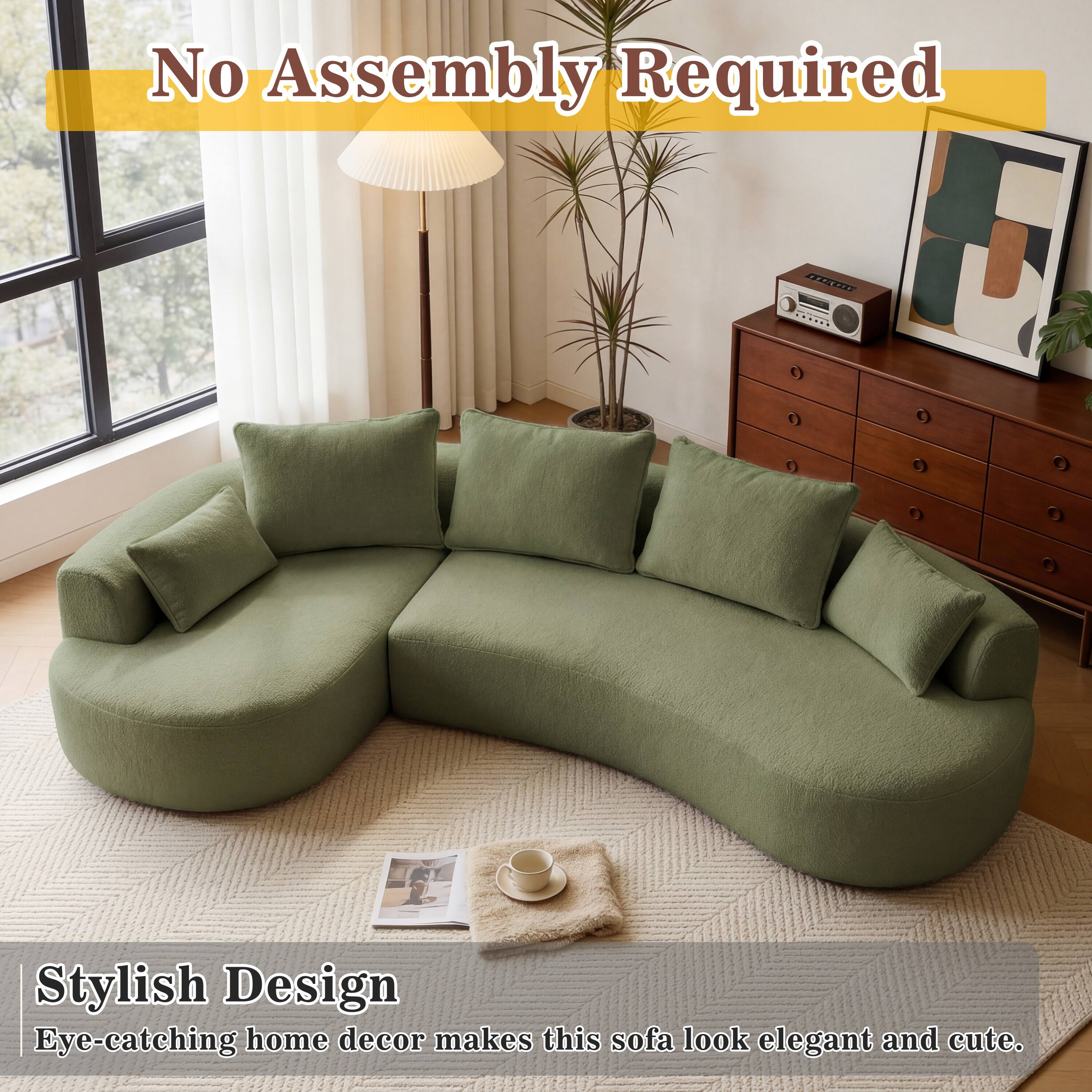 No Assembly Required

PEVE Stylish Design

Eye-catching home decor makes this sofa look elegant and cute.