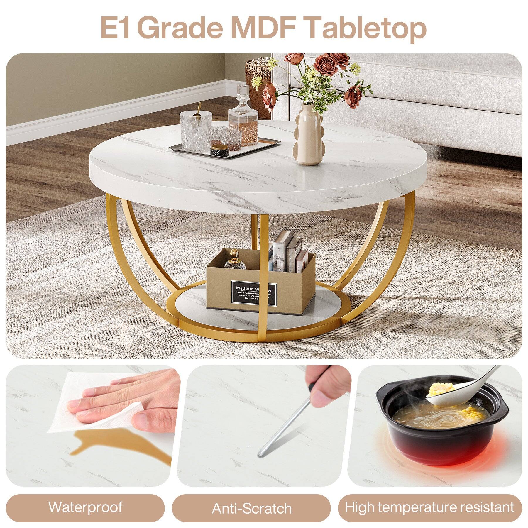 E1 Grade MDF Tabletop  
Medium St  
L  
Waterproof  
Anti-Scratch  
High temperature resistant