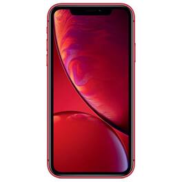 Apple - Refurbished Excellent - iPhone XR A1984 (Fully Unlocked) 256GB w/ Pre-Installed Tempered Glass - Red