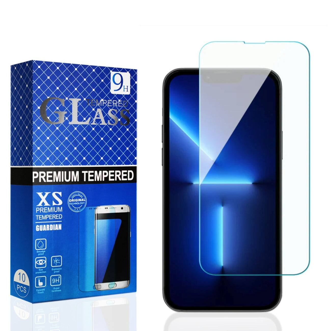 9H  
GLASS  
PREMIUM TEMPERED  
XS  
PREMIUM TEMPERED GUARDIAN  
ORIGINAL TECHNOLOGY  
10 PCS  
9H  
Scratch Resistant  
Anti-Fingerprint  
9H  
Screen Protector  
10 PCS