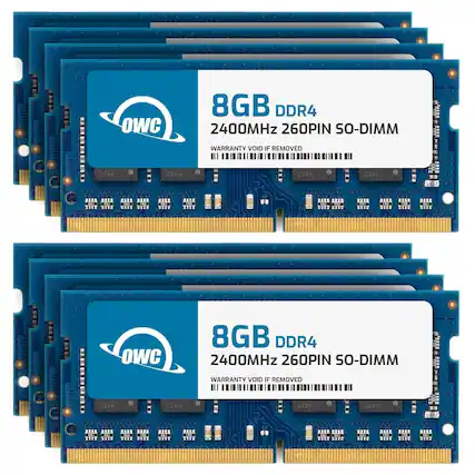 OWC 8GB DDR4 2400MHz 260PIN SO-DIMM
WARRANTY VOID IF REMOVED
E2KH E2KH
OWC 8GB DDR4 2400MHz 260PIN SO-DIMM
WARRANTY VOID IF REMOVED
E2KH E2KH