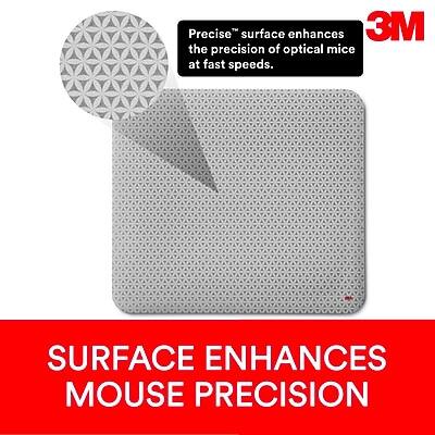 Precise surface enhances the precision of optical mice at fast speeds.  
SURFACE ENHANCES MOUSE PRECISION