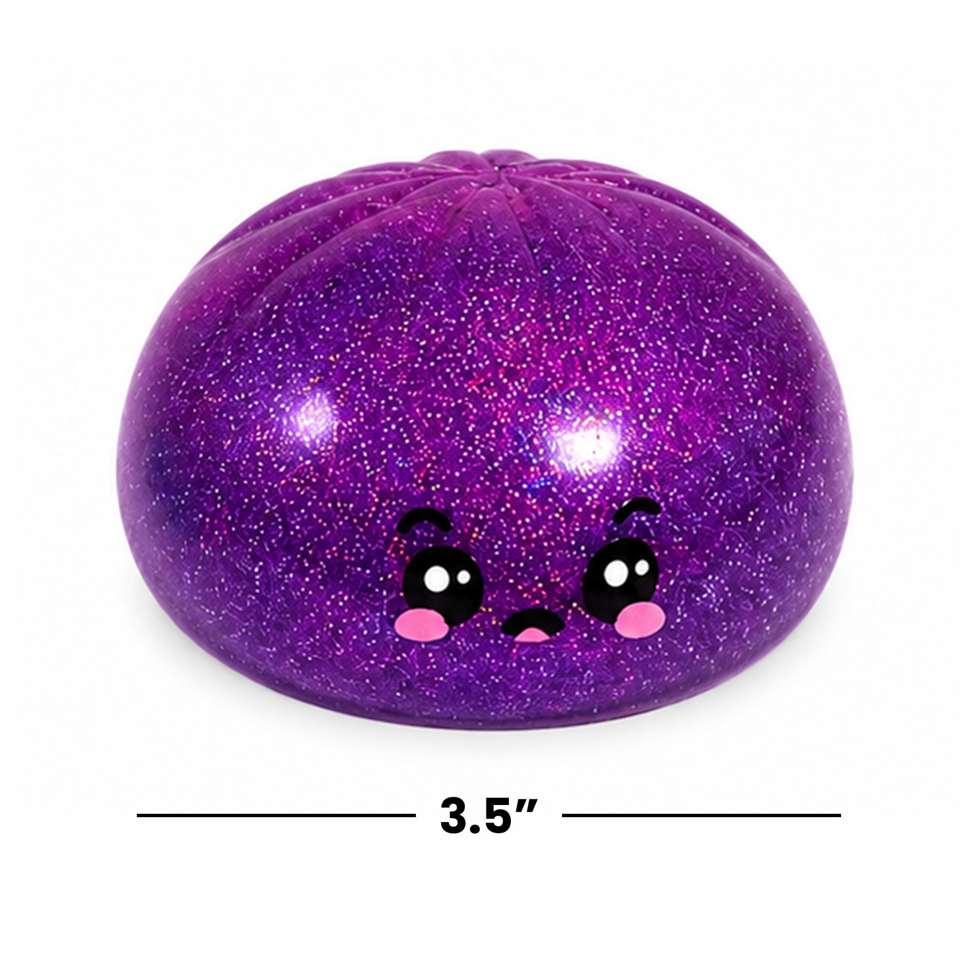 Alt View 1. Puka Creations - Glitter Puka Buns 3.5-Inch Mystery Pack Squishy | 1 Random - Multi-Colored.