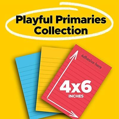 Playful Primaries Collection  
Adhesive here  
4x6 INCHES