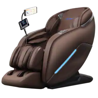 MassaMax - Mythia 2026 3D Full Body Massage Chair,Zero Gravity with Heat Therapy,Body Scan,APP Control - Brown