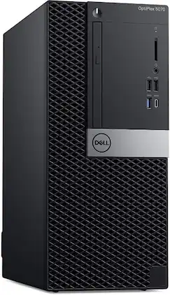 Dell - Refurbished Excellent - Optiplex 5070 Tower i7-9700 16GB 512GB SSD Windows 11 Pro - Black