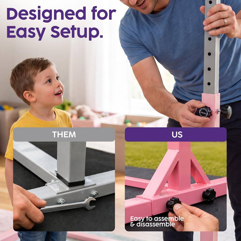 Designed for Easy Setup.

THEM

US

Easy to assemble & disassemble