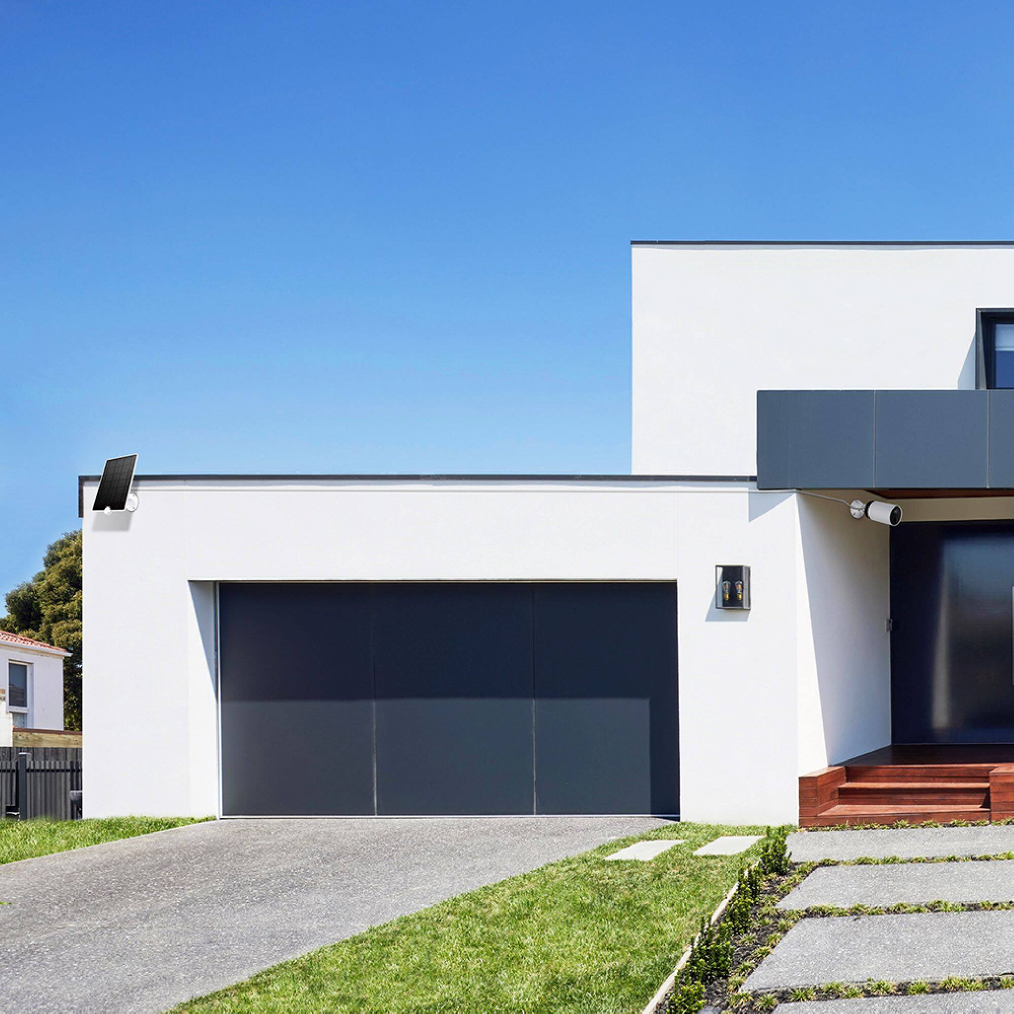 Alt View Zoom 16. TP-Link - Tapo Mountable Solar Panel for Tapo Home Security Cameras - White.