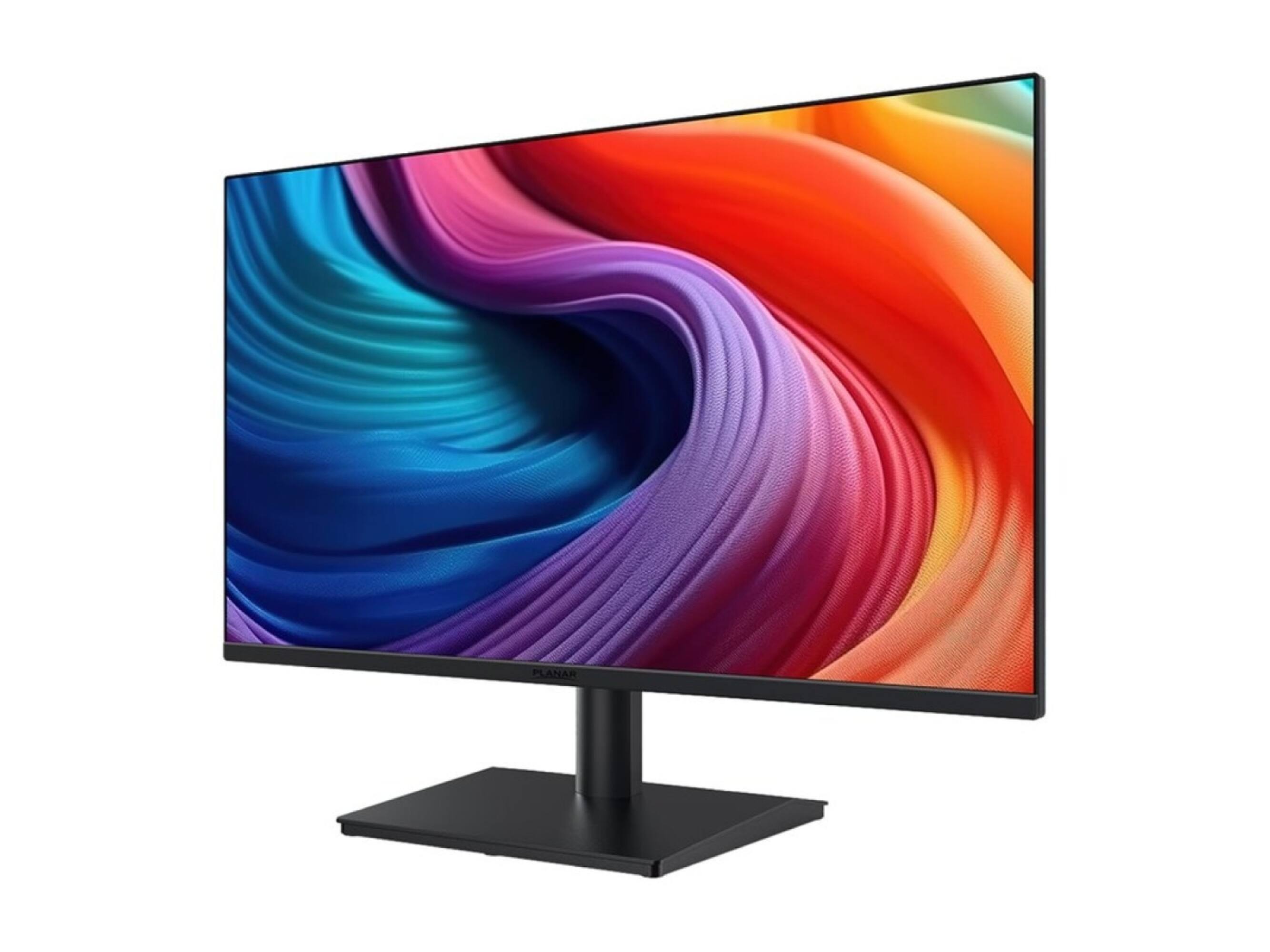 Left. Planar - Planar PLN2501 24.5" Full HD LED-LCD Desktop Monitor with Borderless Design (HDMI, VGA) - Black.