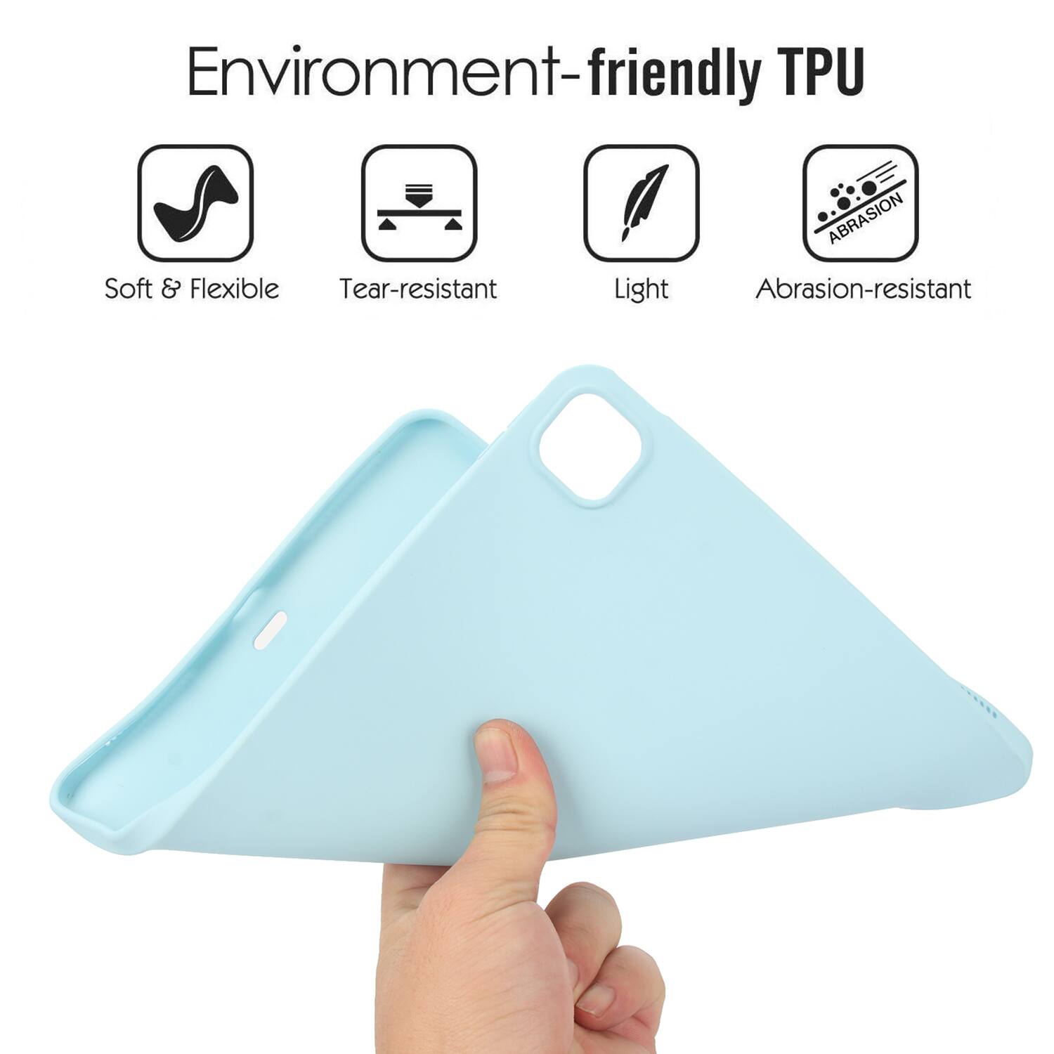 Environment-friendly TPU

- Soft & Flexible
- Tear-resistant
- Light
- Abrasion-resistant