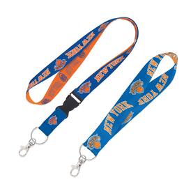 WinCraft - New York Knicks 2-Pack Lanyard with Detachable Buckle & Key Strap Set - Multicolor