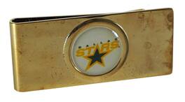 Rico Industries - Dallas Stars NHL Gold Plated Solid Brass Money Clip - w/ logo in the middle - Multi