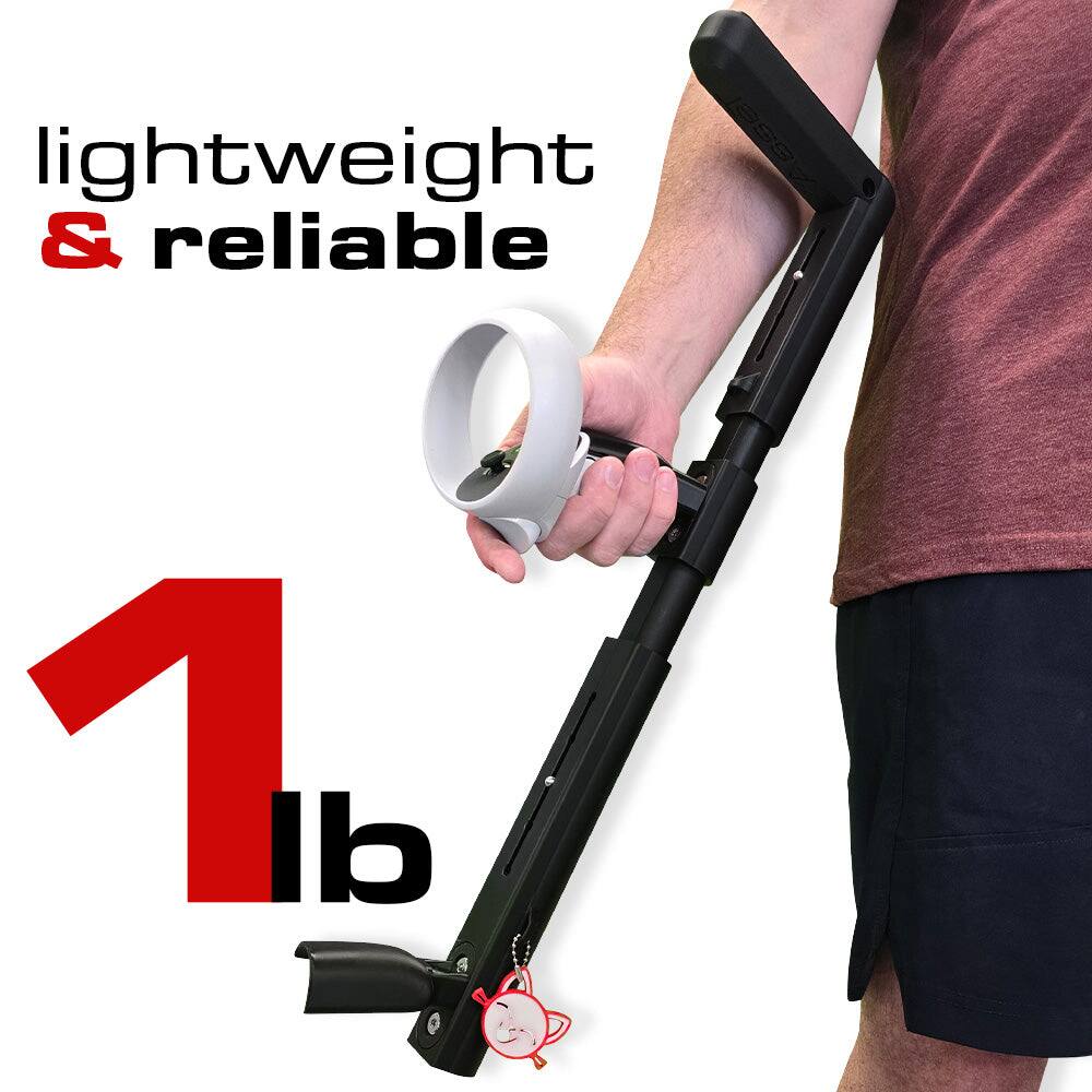 lightweight & reliable  
1 lb