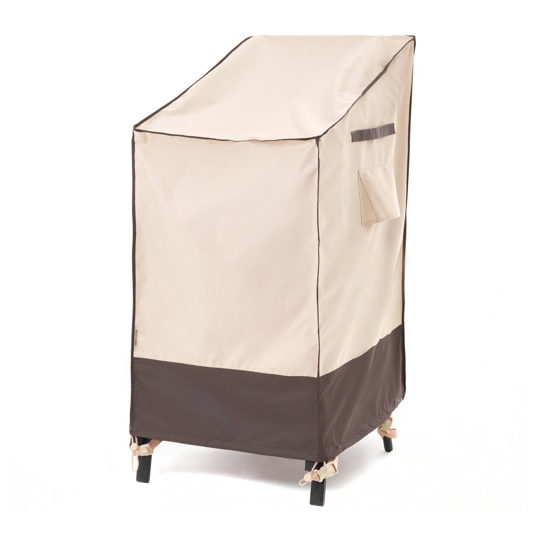 Front. F&J Outdoors - F&J Outdoors Premium Waterproof Outdoor Patio Chair Cover - Multicolor.