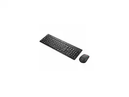 Lenovo - Essential Wireless Combo Keyboard & Mouse 4X31R64453 - Black