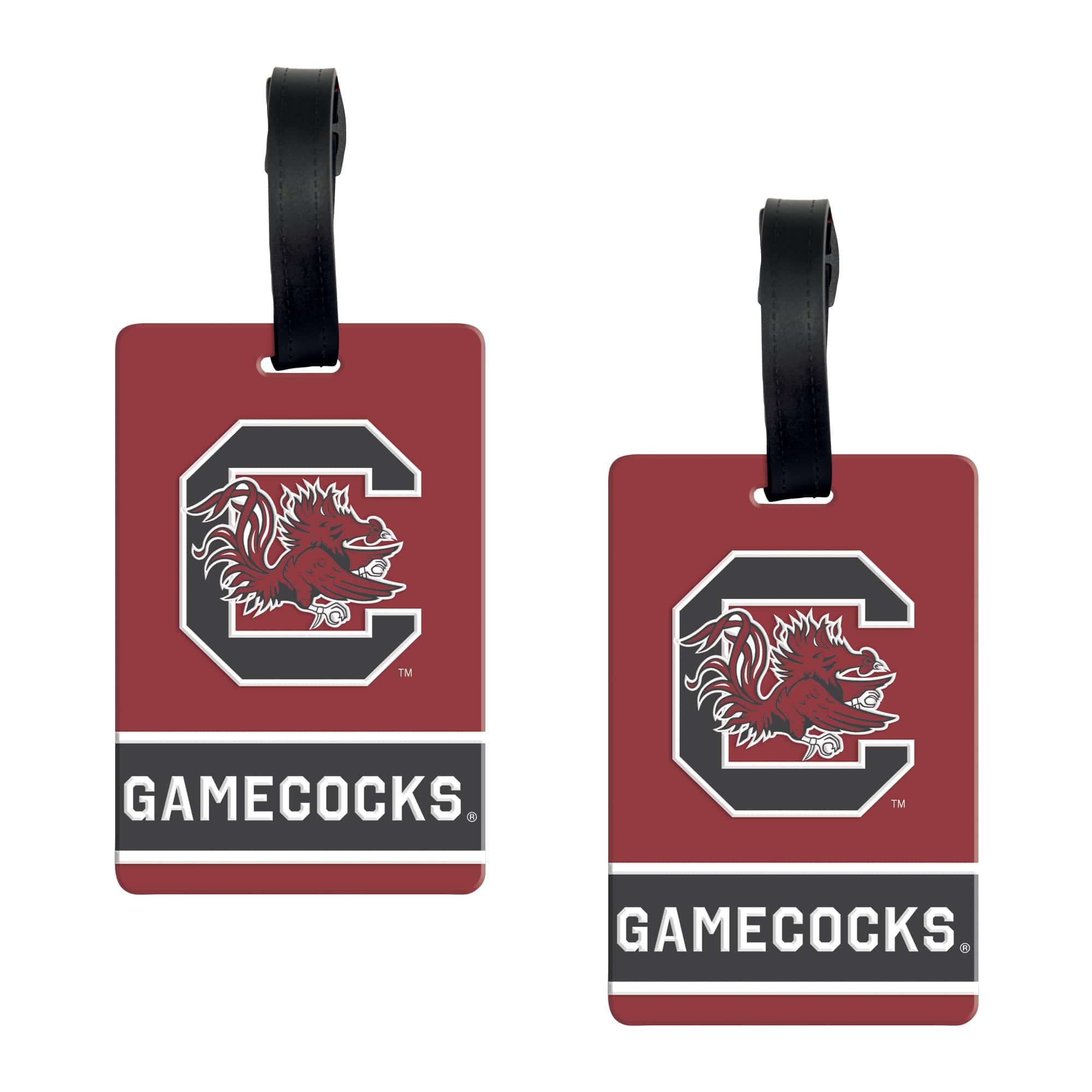 WinCraft - South Carolina Gamecocks Luggage Tag 2-Pack - Multicolor