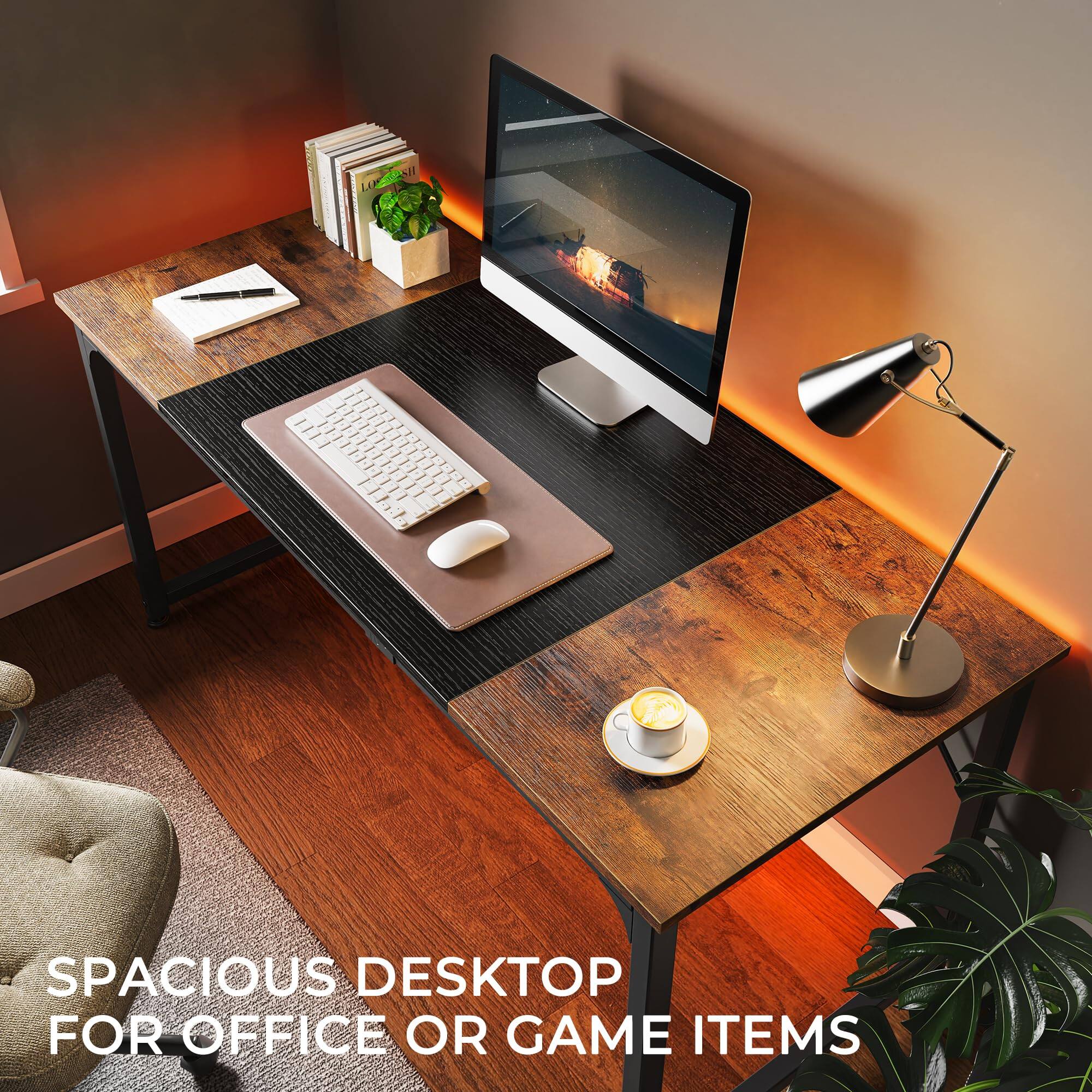 SPACIOUS DESKTOP FOR OFFICE OR GAME ITEMS