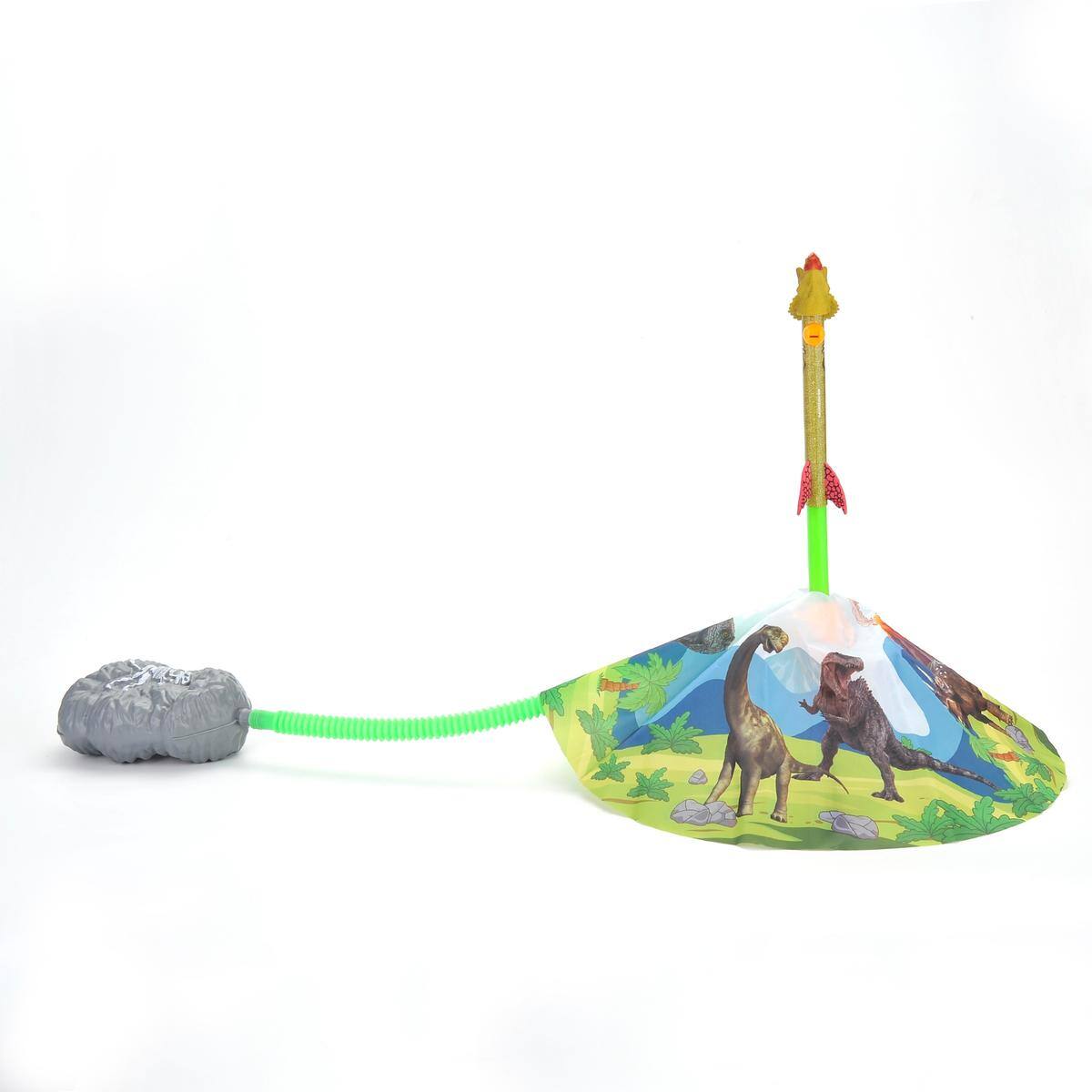 Alt View 3. JuzToys - Dinosaur Dino Blasters, Rocket Launcher for Kids, Outdoor - Multicolor.