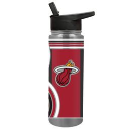 Great American Products - Miami Heat 24oz. Cool Vibes Jr. Thirst Hydration Water Bottle - Multicolor