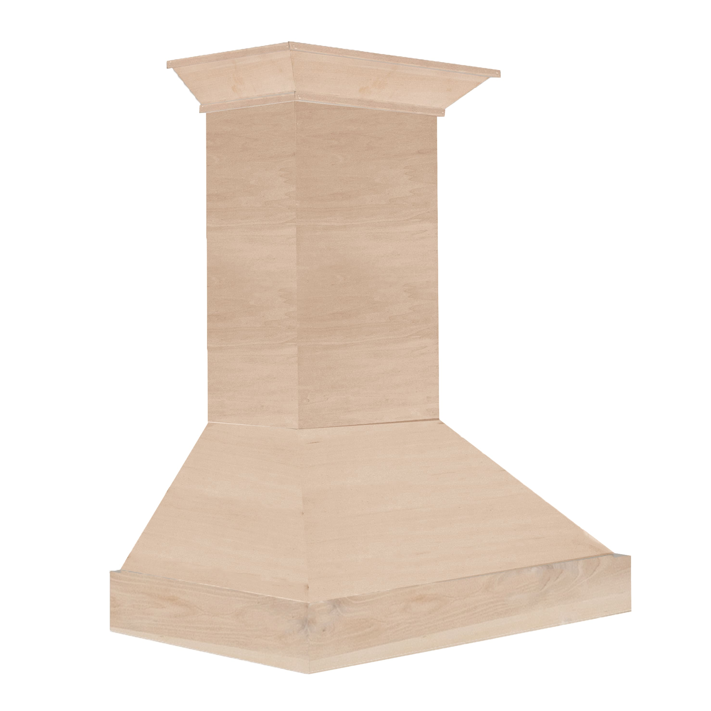 Left. ZLINE - Designer Wood 30" Externally Vented Range Hood - Multicolor.