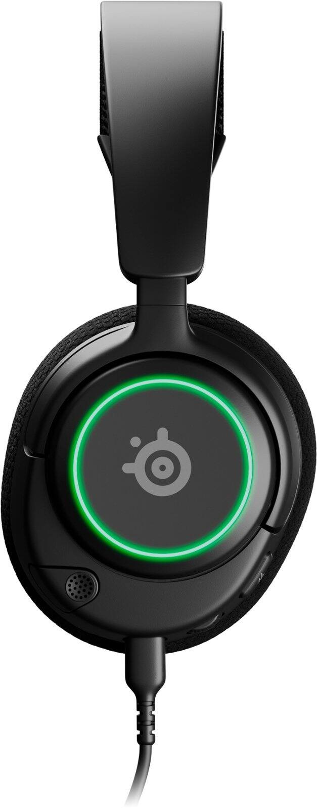 Alt View 11. SteelSeries - Arctis Nova 3 Wired Gaming Headset for PC, PS5, and PS4 - Black.