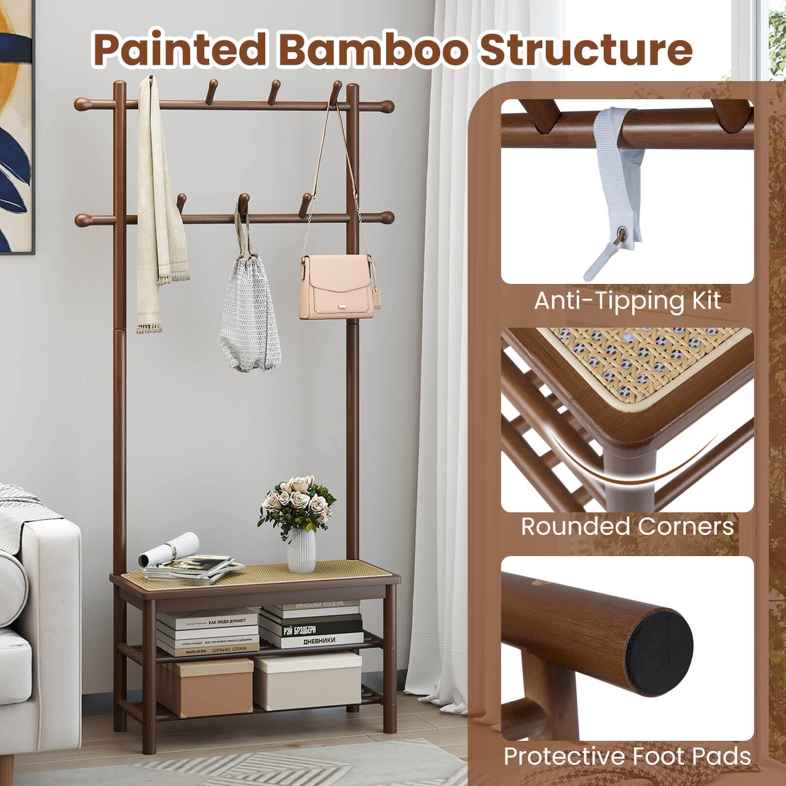 Painted Bamboo Structure

- Anti-Tipping Kit
- Rounded Corners
- Protective Foot Pads