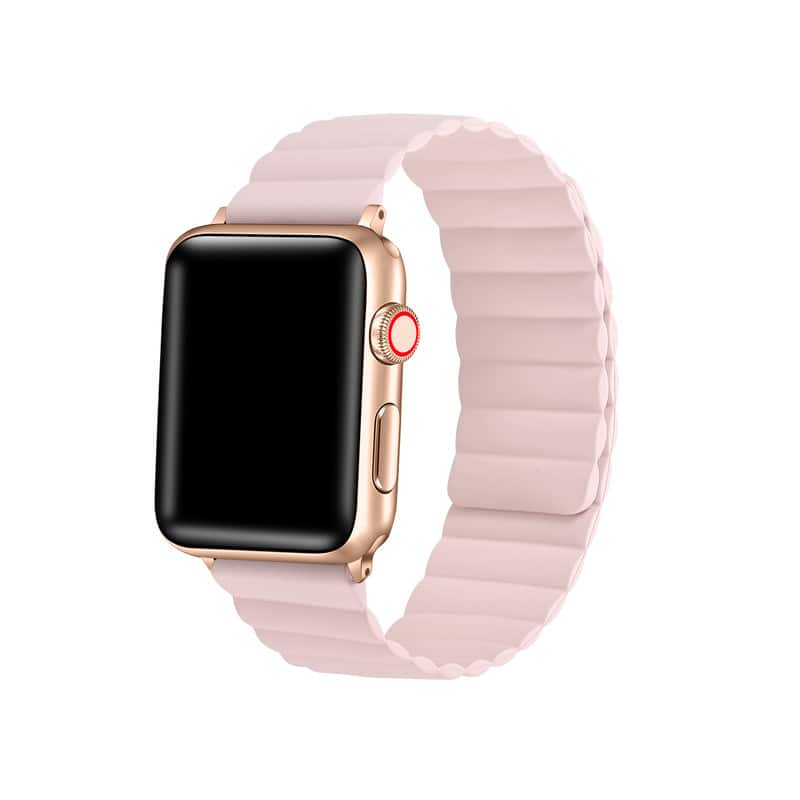 Posh Tech - Magnetic Silicone Band for Apple Watch - Pink