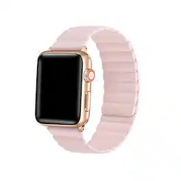 Posh Tech - Magnetic Silicone Band for Apple Watch - Pink