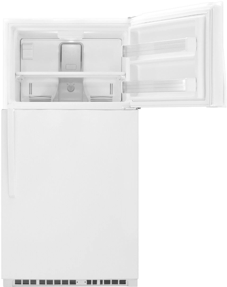 Alt View 2. Whirlpool - 21.3 Cu. Ft. Top-Freezer Refrigerator - White.