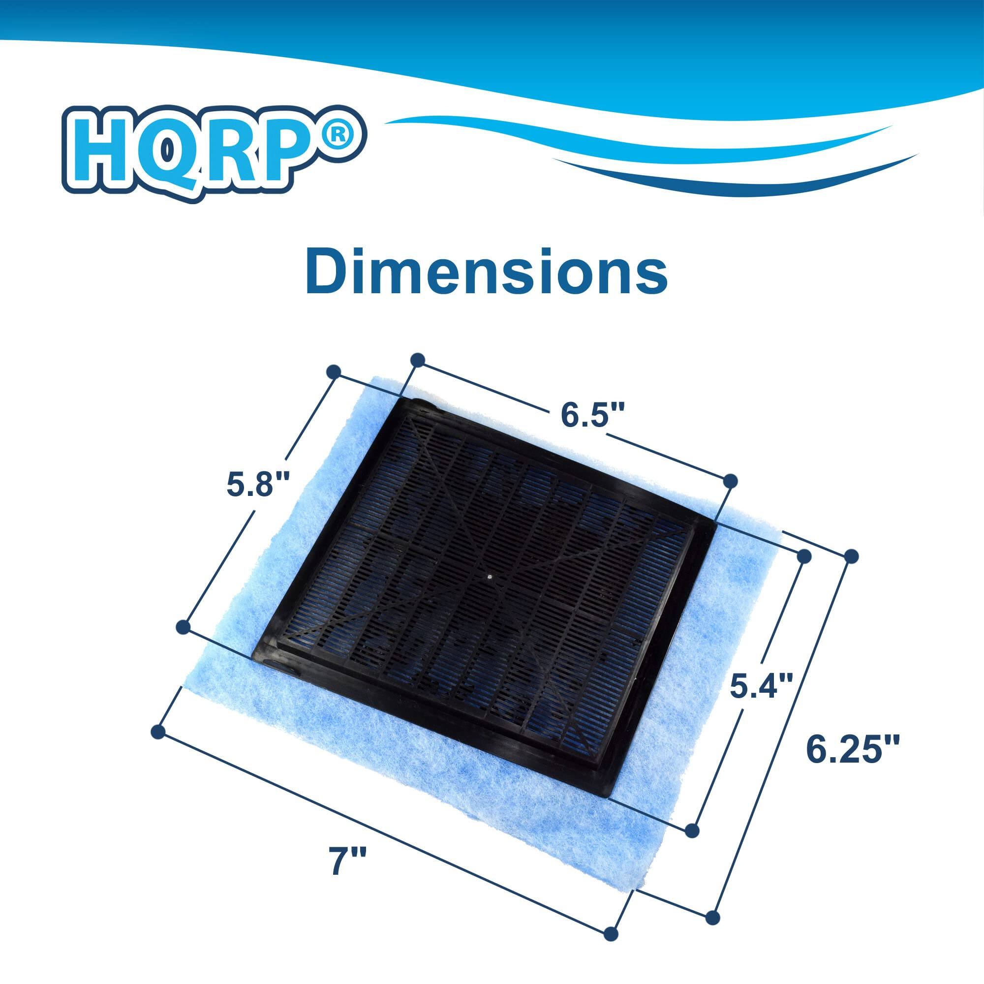HQRP Dimensions  
6.5" 5.8" 5.4" 6.25" 7"