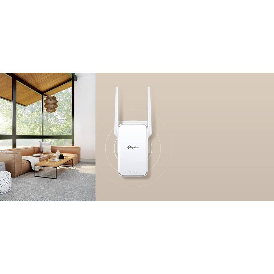 Alt View 4. TP-Link - TP-Link RE315 - Dual Band IEEE 802.11ac 1.17 Gbit/s Wireless Range Extender - Covers Up to 1500 Sq.ft and 25 Devices - Unknown.