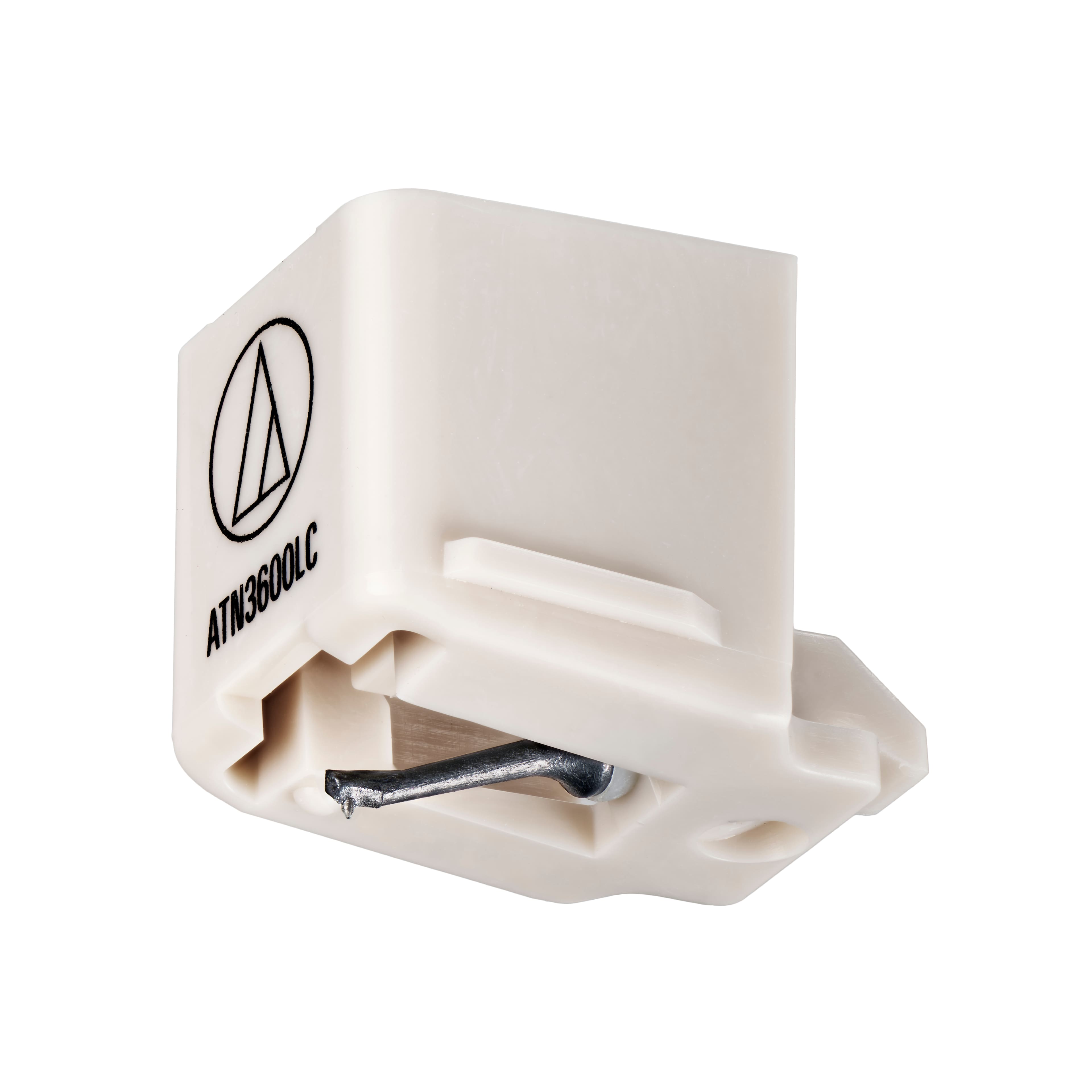 Front. Audio-Technica - Audio Technica ATN3600LC Replacement Stylus - White.