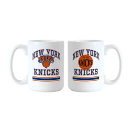 Logo Brands - New York Knicks 15oz. Current & Throwback Mug Set - Multicolor