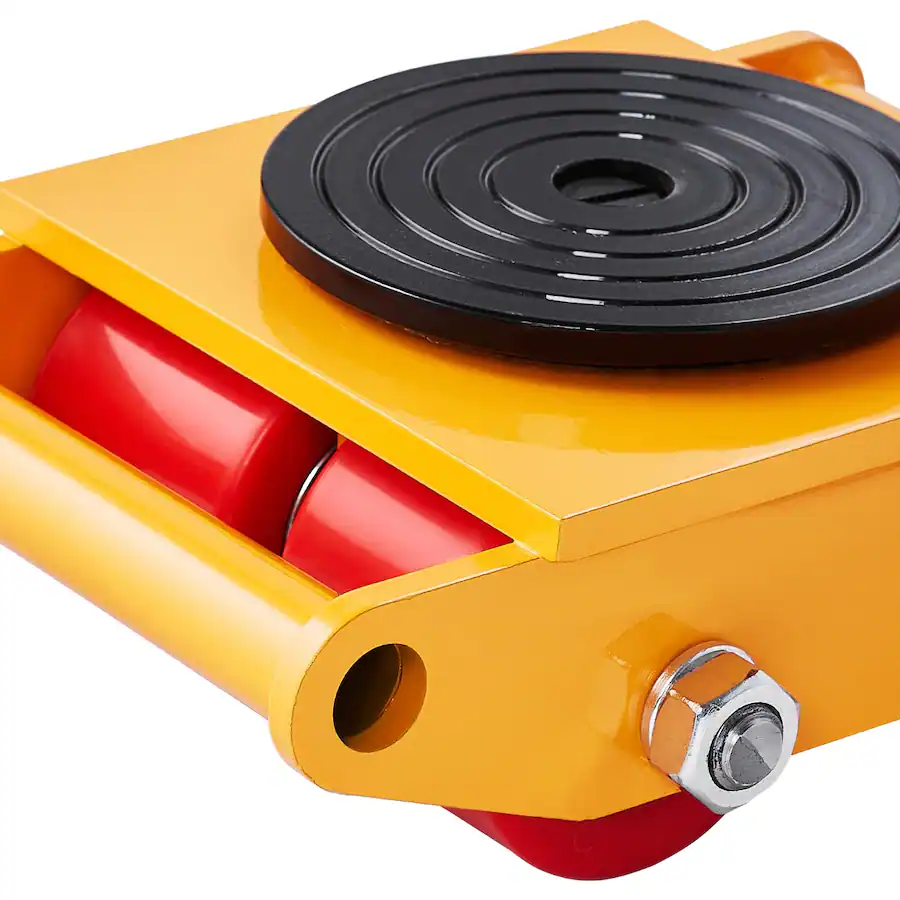 Rotating Machine Dolly Ropilly Machinery Skate Dolly Carbon Steel Heavy Duty Mover with 13200 ...