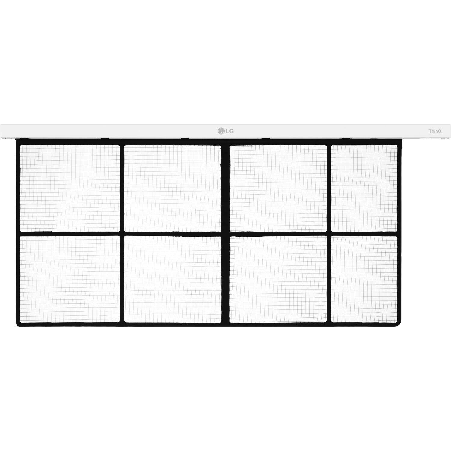 Alt View 10. LG - 24,500 BTU 230V Window Smart Air Conditioner - White.