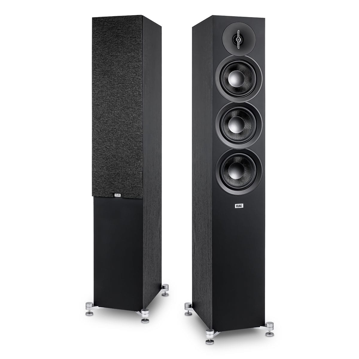 ELAC - DF53 Debut 3.0 5.25 Inch Floorstanding Speaker - Pair - Black