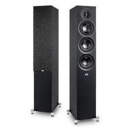 ELAC - DF53 Debut 3.0 5.25 Inch Floorstanding Speaker - Pair - Black
