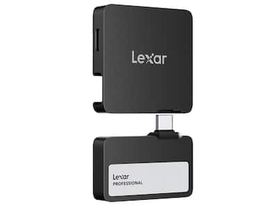 Lexar SL400 1TB Portable SSD with Hub Black LSL400S001T-RNBNU Lexar SL400 1TB Portable SSD with Hub Black LSL400S001T-RNBNU