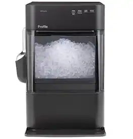 GE Profile - Opal 2.0 Ultra Nugget Ice Maker with Scale Inhibiting Filter - Carbon Black