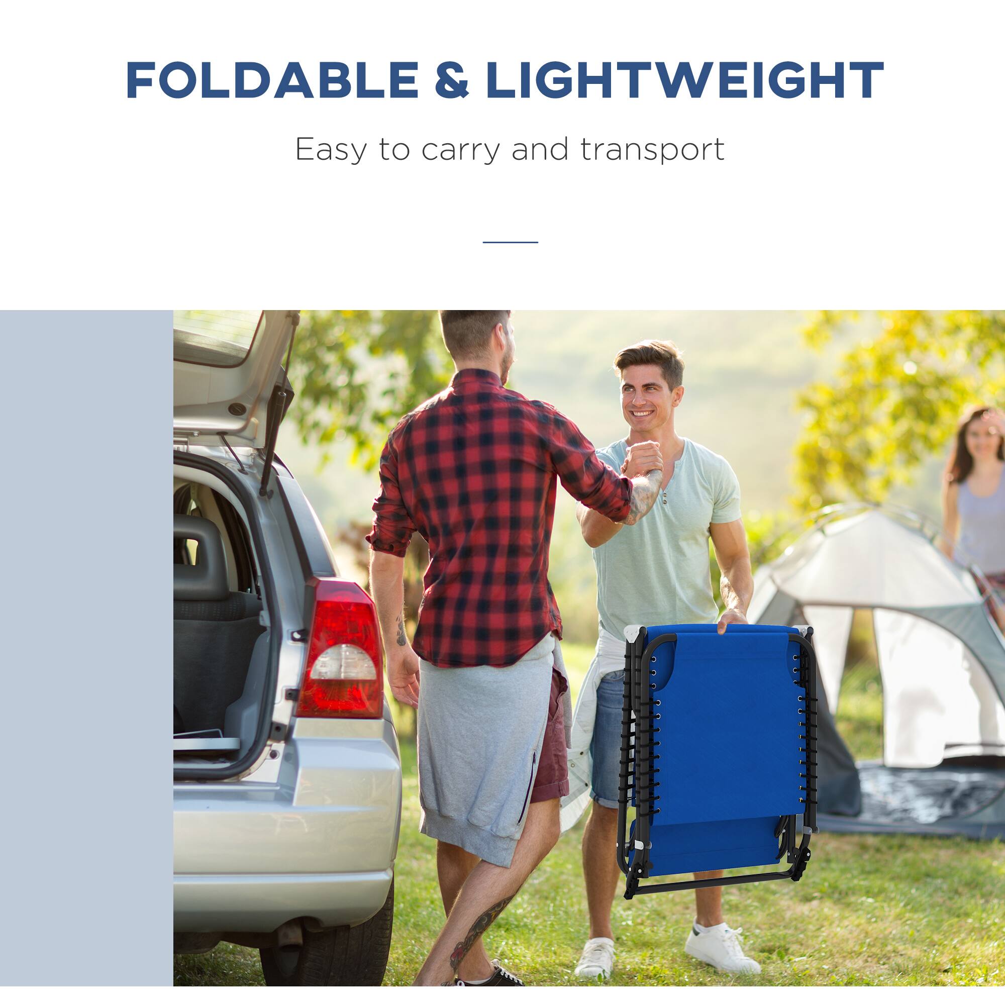 FOLDABLE & LIGHTWEIGHT  
Easy to carry and transport
