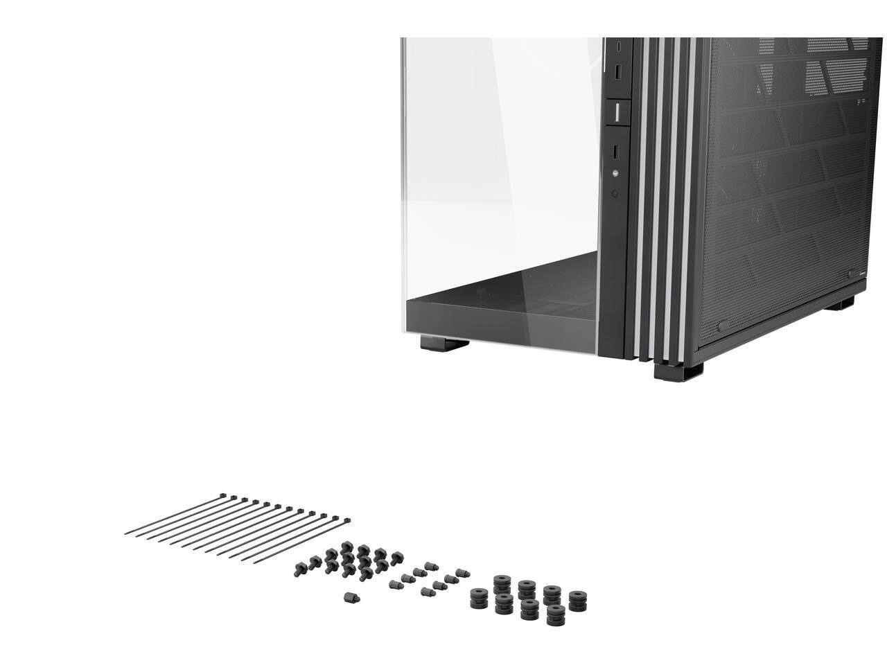 Alt View 7. be quiet! - be quiet! LIGHT BASE 900 DX Black ABS / Steel / Tempered Glass ATX Full Tower Case - Black.