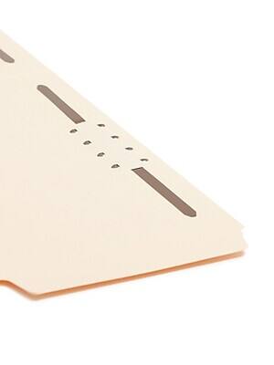 Alt View 5. Smead - SuperTab Classification Folders, Oversized Reinforced 1/3-Cut Tab, Letter Size, 50/Box - Manila.