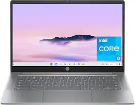 HP - Refurbished Excellent - Chromebook Plus 14" FHD IPS Intel Core i3-N305 1.80 GHz up to 3.8 GHz 8GB RAM 128GB UFS ChromeOS - Gray