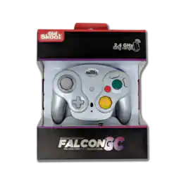Old Skool - Falcon Wireless Controller for GameCube - Silver