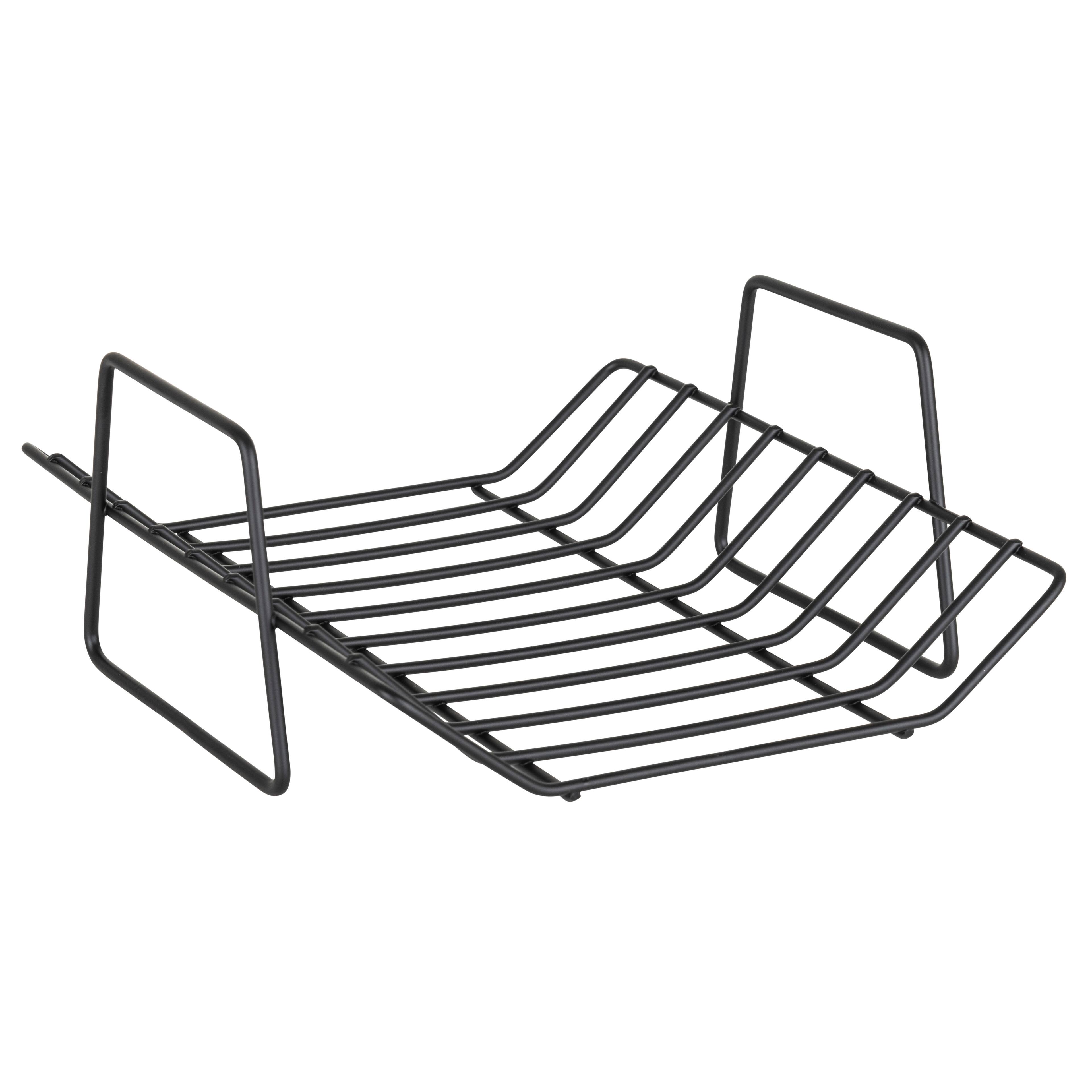 Alt View 13. Viking - 3-Ply Stainless Steel Roasting Pan with Rack and Bonus Thermometer - Silver.